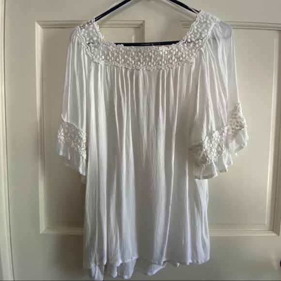 Westport L Rayon Square Neck Blouse - Picture 5 of 6